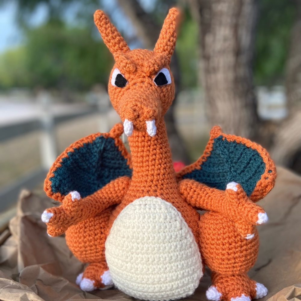 Charizard Crochet Plushy